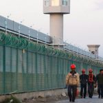 China prison of Uyghur people