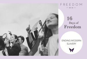Kickstarting 16 Days of Freedom - Introducing this year's topic, violence against women