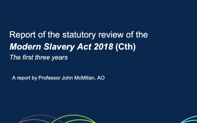 Australia’s Modern Slavery Act Review