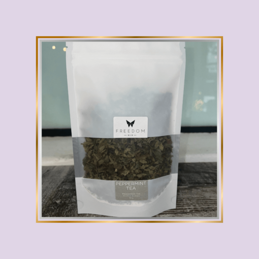 Organic, ethically sourced peppermint herbal tea